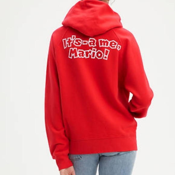 Levis x Super Mario Hoodie NEW - Picture 2 of 7